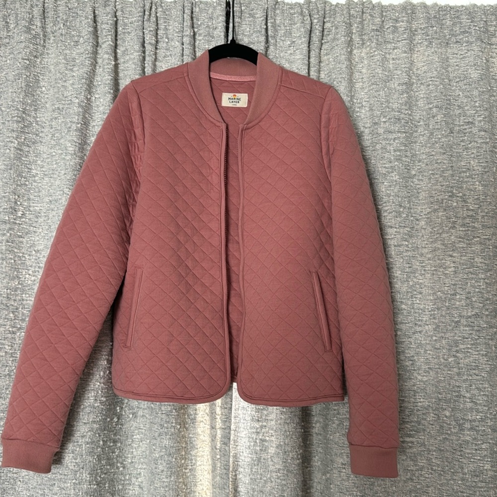 Marine Layer - Corbet Quilted Bomber